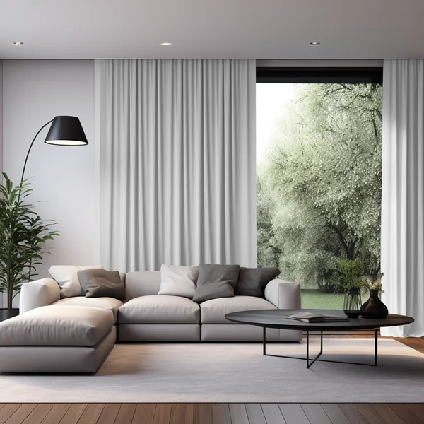 Cortina Blackout (White) — vista 2