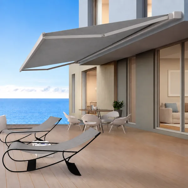 Toldo Elite Shield Cofre (Sunbrella Grey)