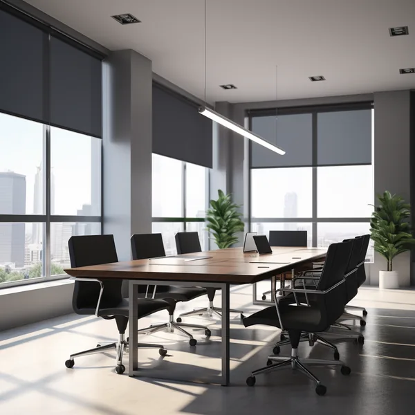 Persiana Solar Screen 10% UW Anthracite en ambiente