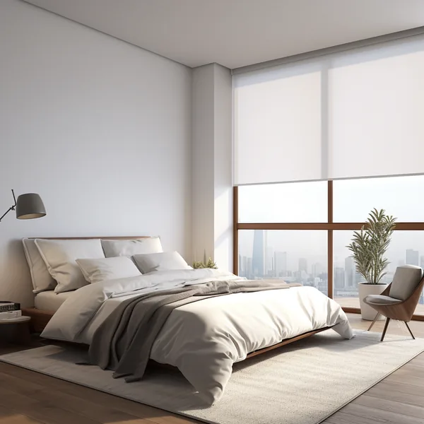 Persiana Enrollable Solar Screen 10% UW (Ultra White)