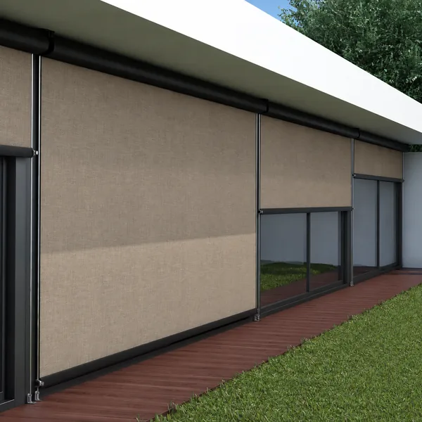 Toldo Vertical Solar Shield (Sunbrella Beige)