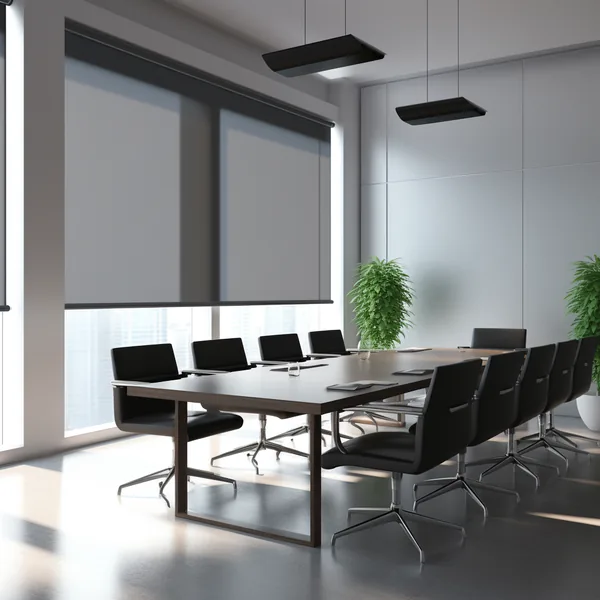 Persiana Sterling Metallic Anthracite en ambiente